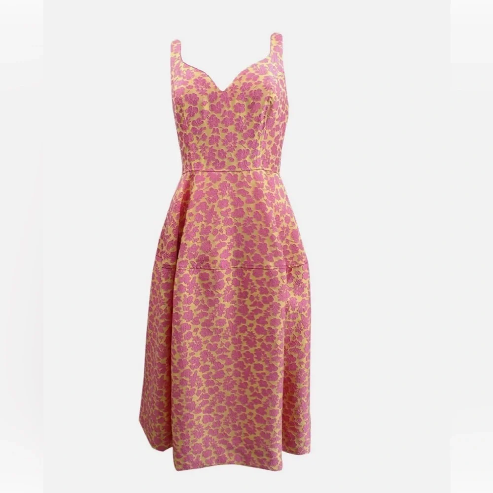 JILL JILL STUART Pink Floral Sweetheart Dress size 14 - Picture 1 of 14